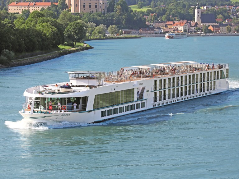 Die MS Ariana auf der Donau
