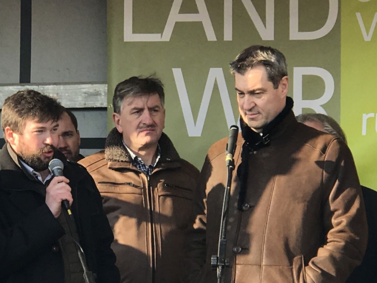 Präsident Felßner: Bauern verärgert, nicht radikal