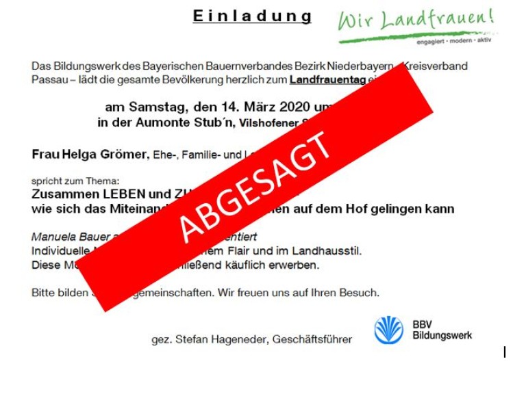 Absage