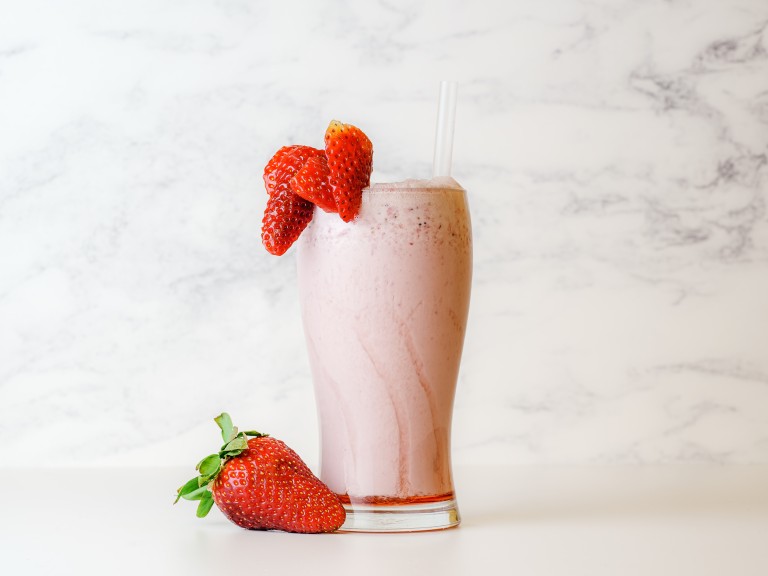 Erdbeer-Milch-Shake