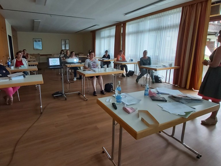 Lehrsaal für Agrarbürofachfrauen
