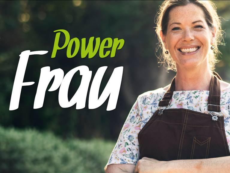 Powerfrau Bäuerin