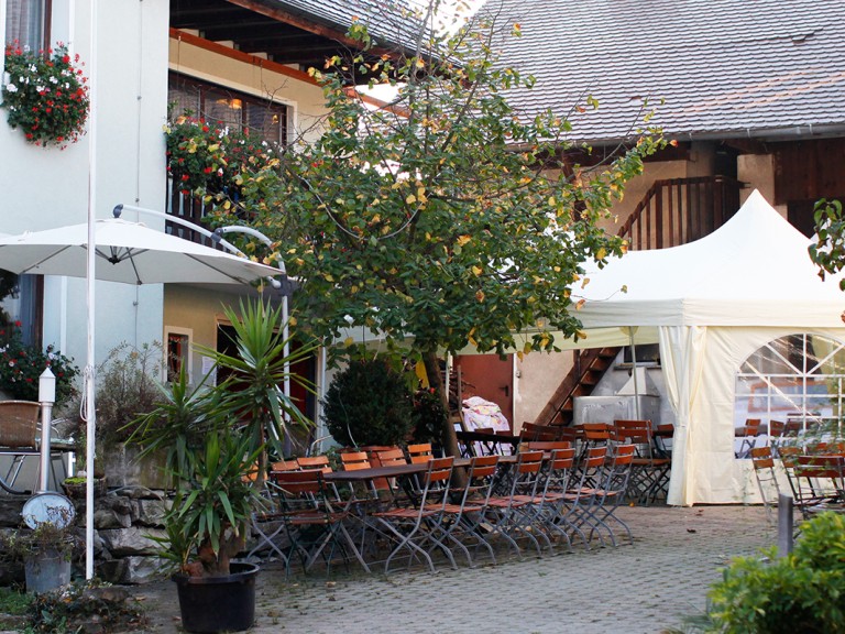 Café draußen