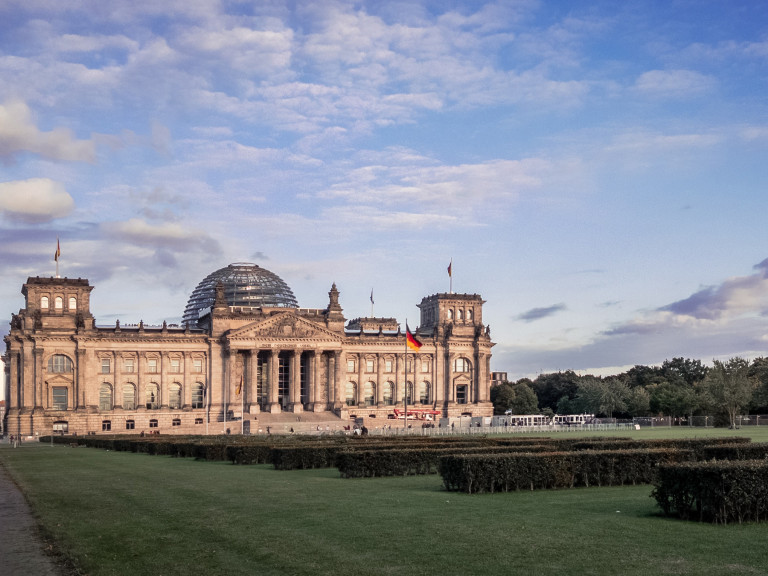 Der Bundestag in Berlin