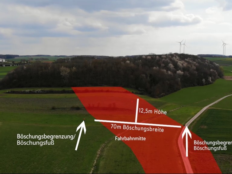 Ortsumgehungsstraße Sulzfeld_Abschnitt