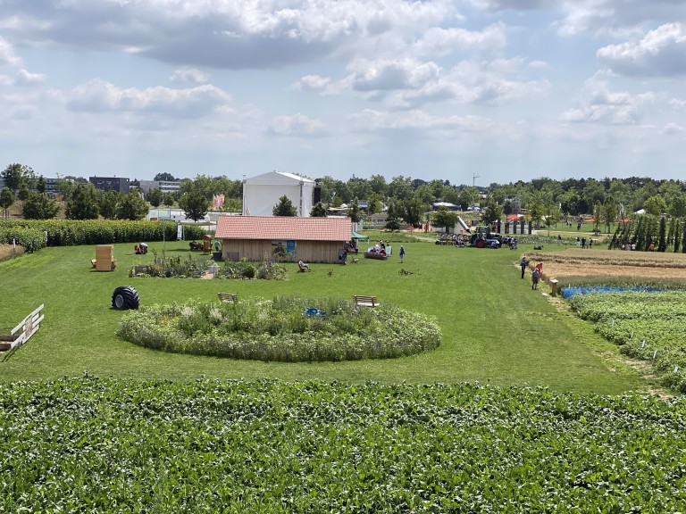 Landwirtschaft auf der Landesgartenschau Ingolstadt.