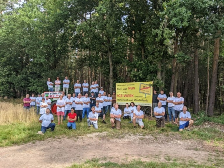 Demo ICE-Werk Müncherlbach-Raitersaich