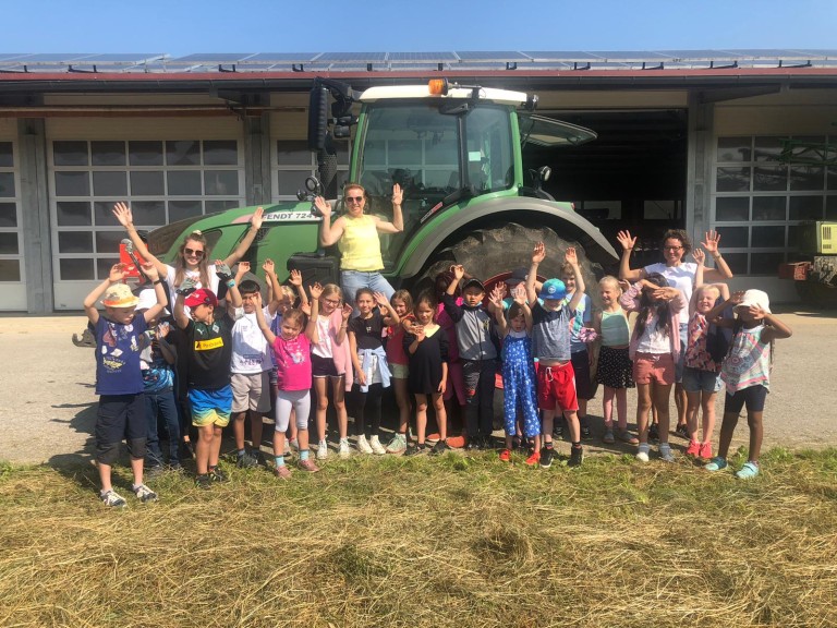 Bauernhofbesuch Kleinfeldschule