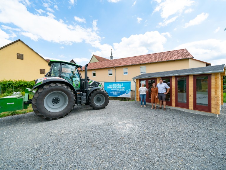 Schleppertour Rhön-Grabfeld_Schlemmereck Unterwaldbehrungen Stiel