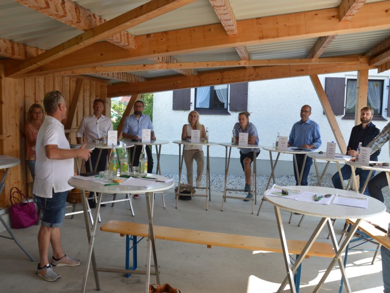 Direktkandidaten im Gespräch