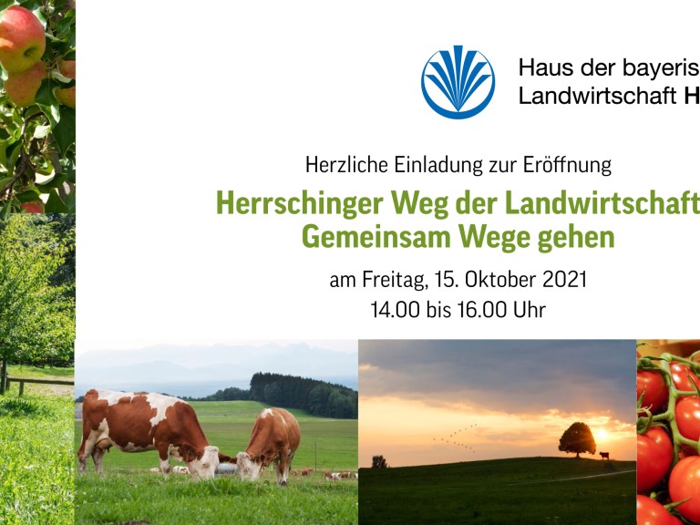 Einladung zum Weg der Landwirtschaft in Herrsching.