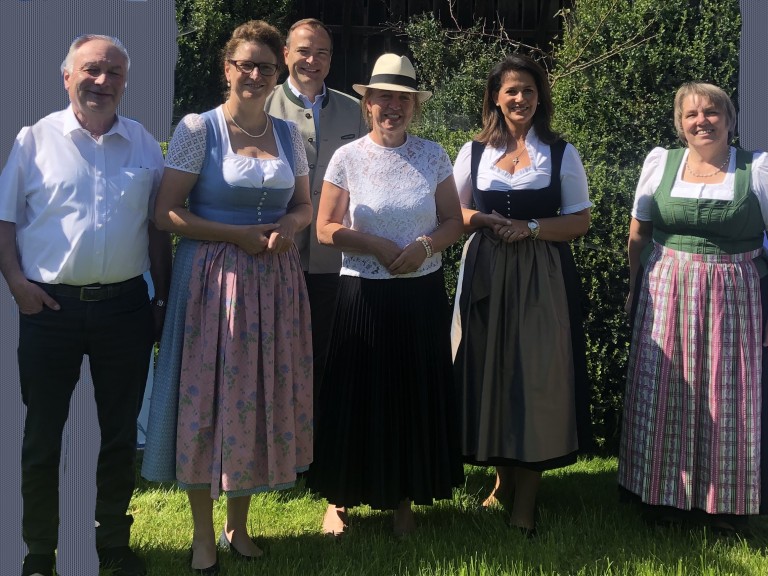 Treffen mit Landwirtschaftsministerin Kaniber