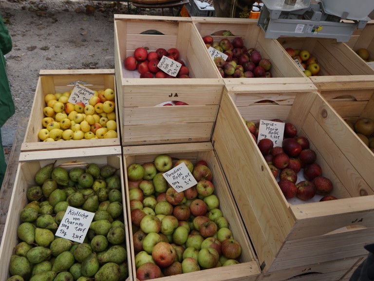 Äpfel aus der Region