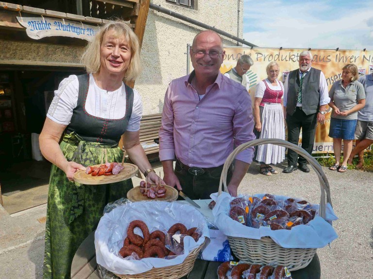 Teresa Albrecht und Hubert Lohberger