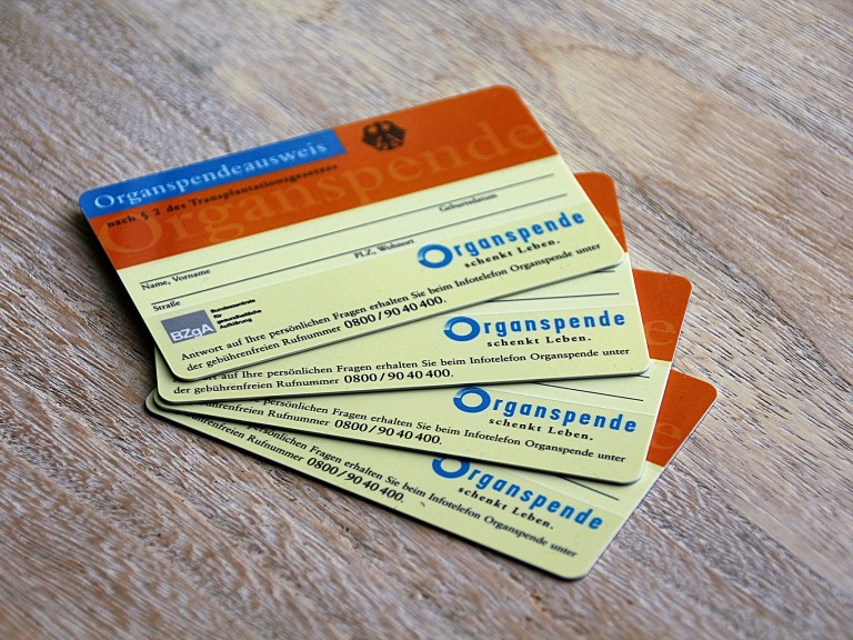 Online-Veranstaltung Organspende