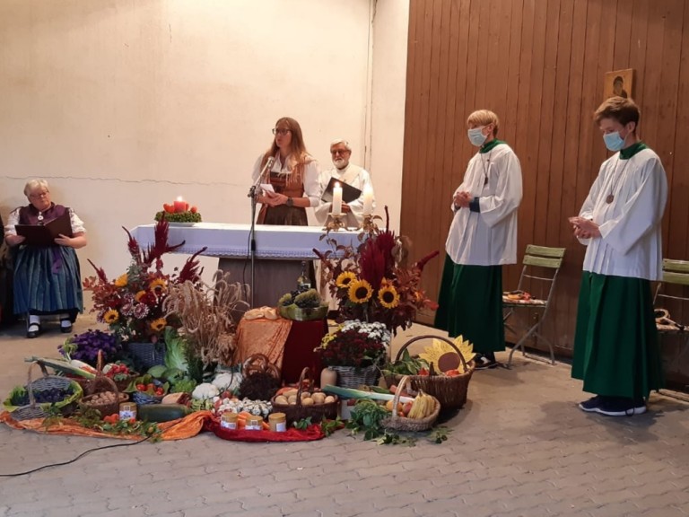 Erntedank-Andacht in Maibach