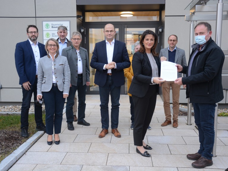 Überreichung Petitionen