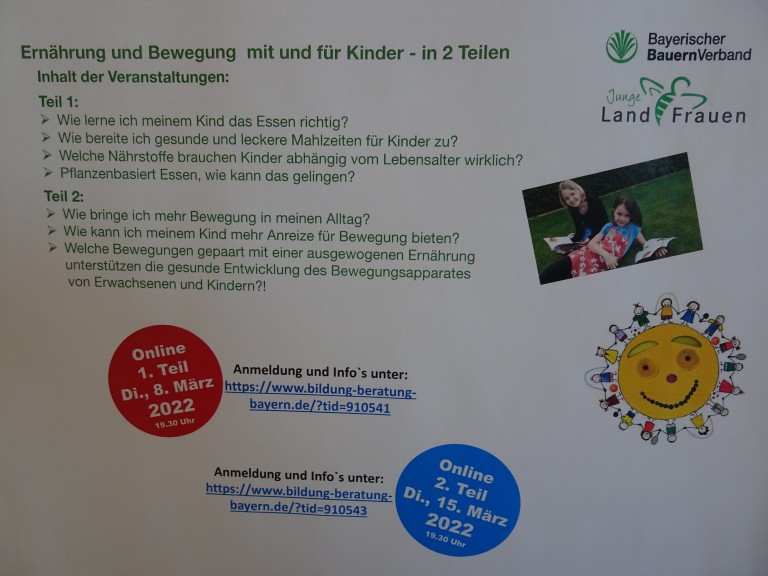 Ernährung und Bewegung Kinder