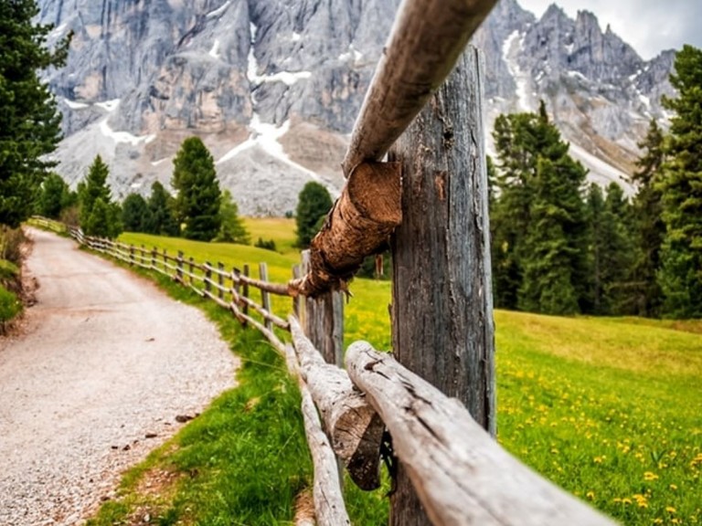 Wanderweg Alpen