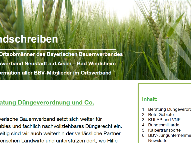 OOM-Rundschreiben Februar / März 2022 KV NEA-BW