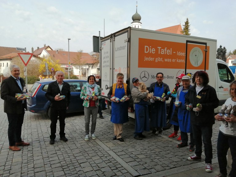 Spendenübergabe Tafel