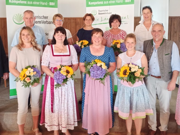 Neue Kreisvorstandschaft Landfrauengruppe Freising