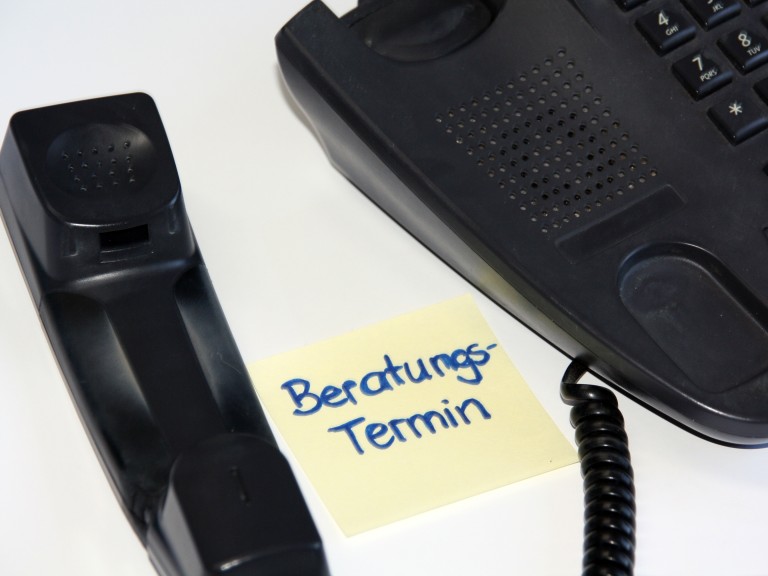 Beratungstermin Telefon