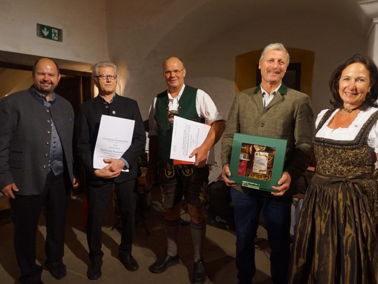 Verabschiedung 40 Jahre, Vorsitzender Nebenerwerb und Kreisobmann