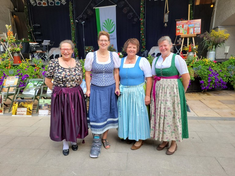 Das Organisationsteam von Frauen im Park