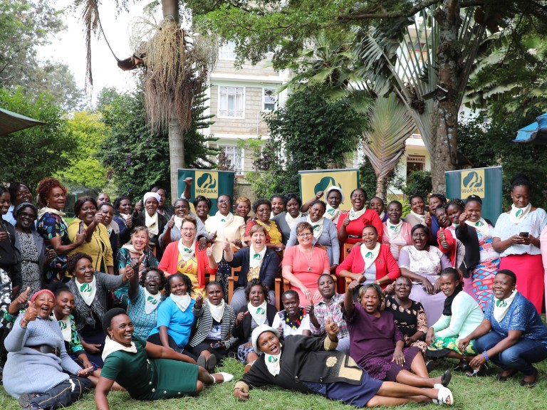 Gruppenfoto - Kenia-Projekt der Landfrauen im Bayerischen Bauernverband