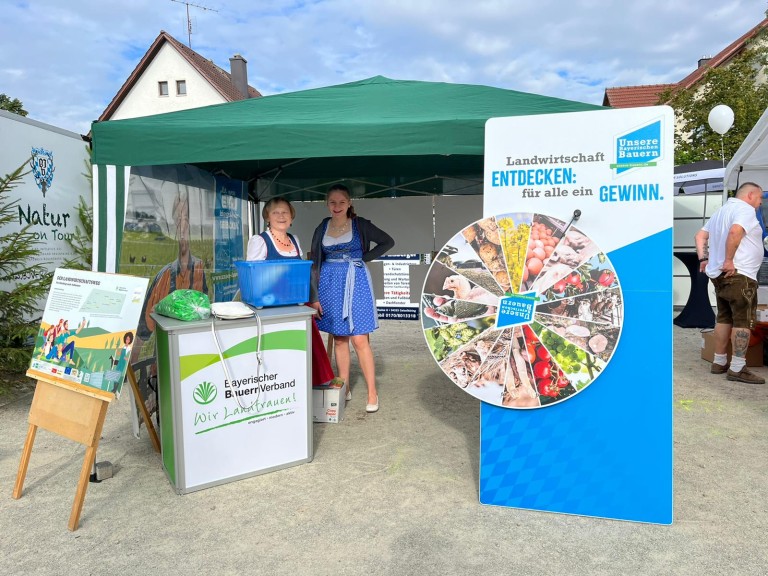 Infostand des BBV Kreisverband Regensburg