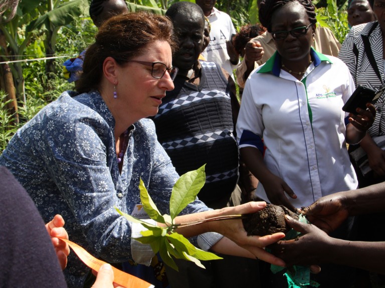 Christine Singer in Kenia