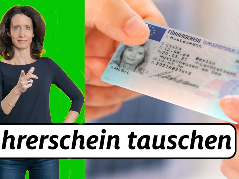 Führerschein tauschen