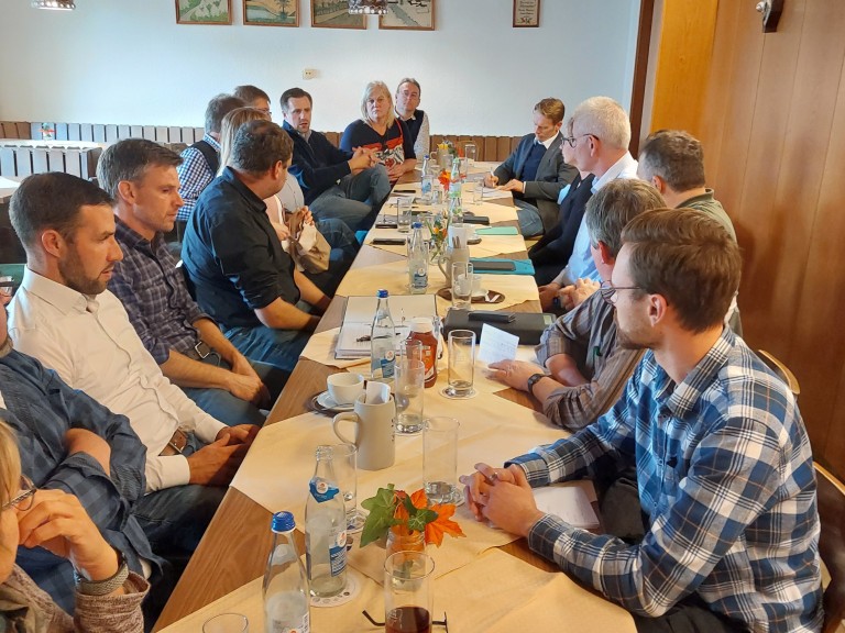 Kennenlernen und Austausch