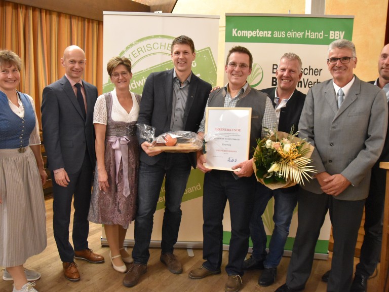 Ehrungsabend mit Ehrung Ehrenkreisobmann