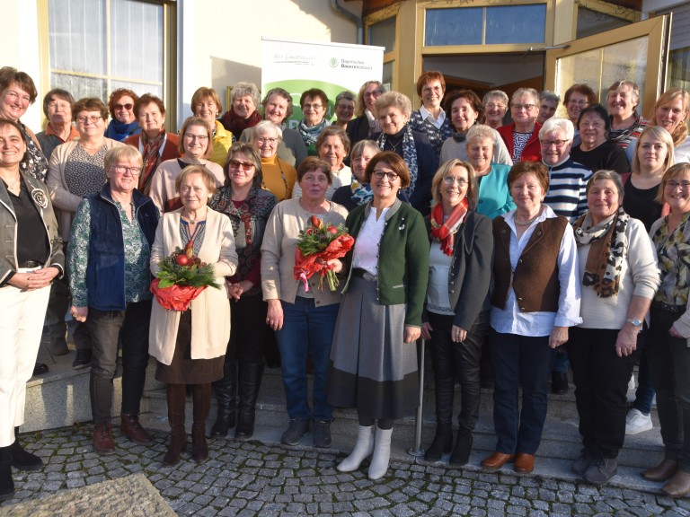 Ortsbäuerinnen beim Ehrennachmittag