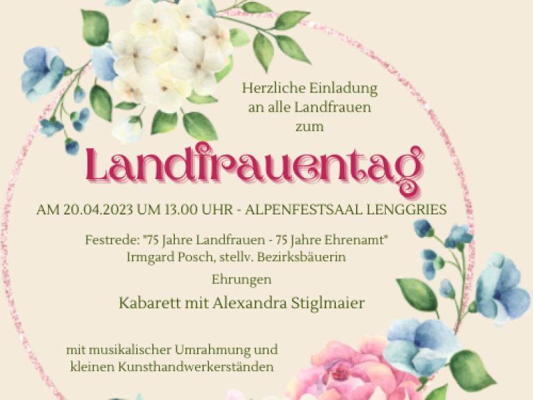 Landfrauentag in Lenggries