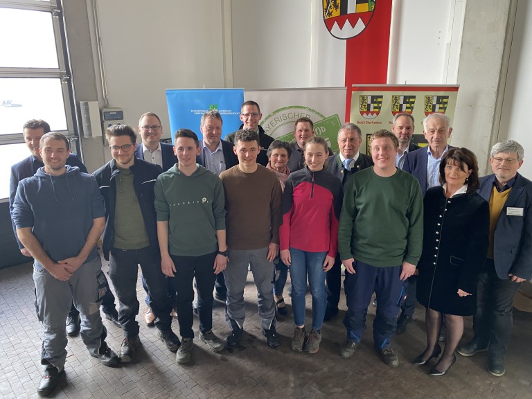 Die Sieger beim Bezirksentscheid in Bayreuth