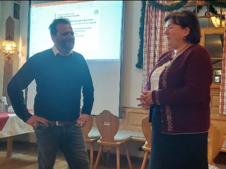 Anna Pichler und Stefan Adelsberger