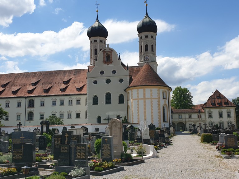 Klosterkirche in Benediktbeuren