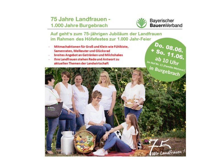 75 Jahre BBV Landfrauen Bamberg