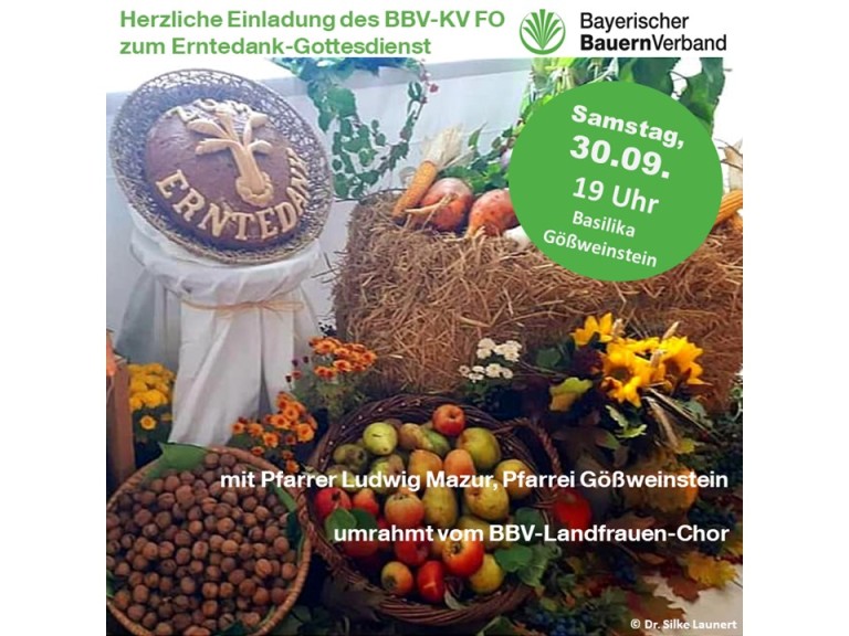 Erntedankgottesdienst BBV Forchheim