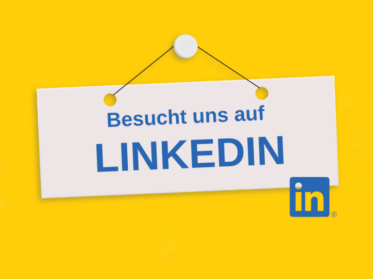 Besucht uns auf linkedin