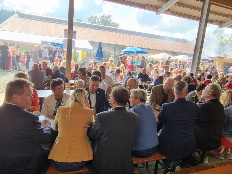 Besucher beim Tag der Landwirtschaft Pegnitz