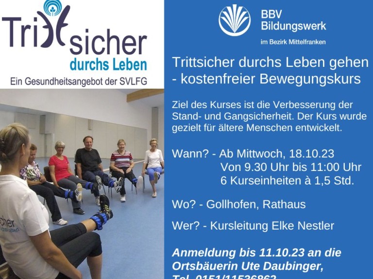 Trittsicherkurs OV Gollhofen