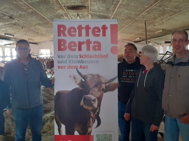2023-10-27-Pressetermin zur Aktion "Rettet Berta" KV NEA-BW