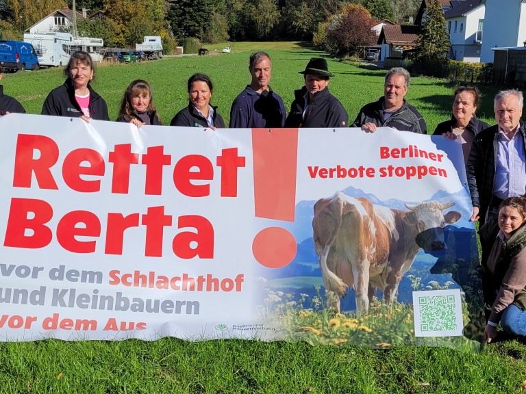 Aktion "Rettet Berta" im Kreisverband Starnberg