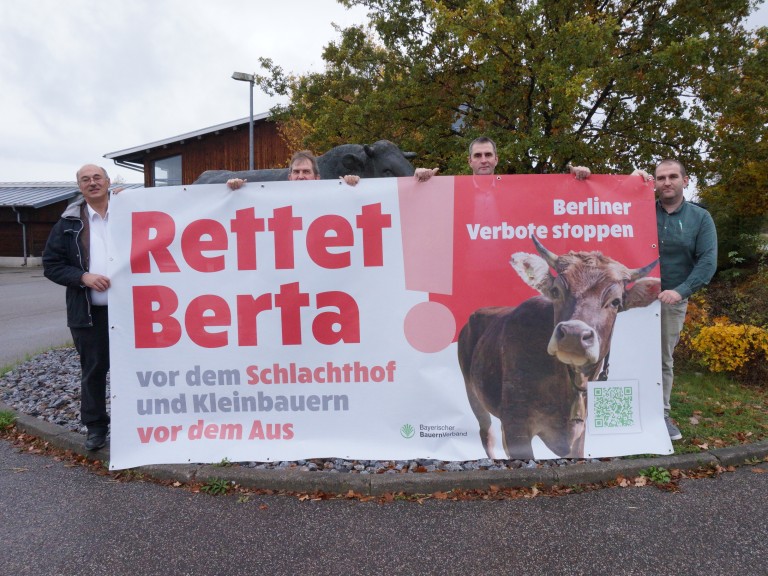 Aktion: Rettet Berta