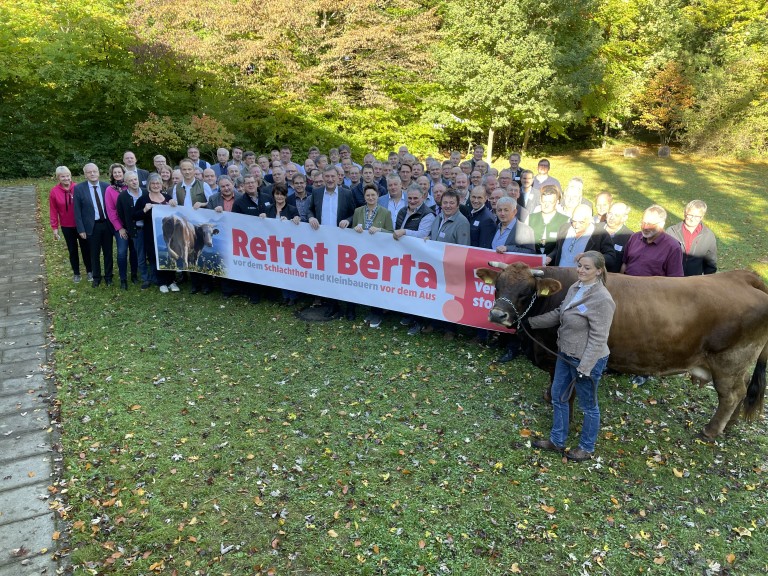 Kreisobmnner geben Startschuss für Aktion "Rettet  Berta"