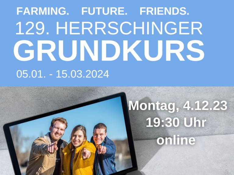Infoabend Herrschinger Grundkurs 2024 am 04.12.2023